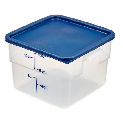 Transparentní polypropylenová nádoba na potraviny CamSquare, Cambro, Camsquare, 11,4 l, 11,4L, Průhledná, 256x310x(H)210mm…